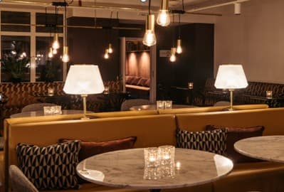 Lounge and reception area at Hotel Schani in Vienna